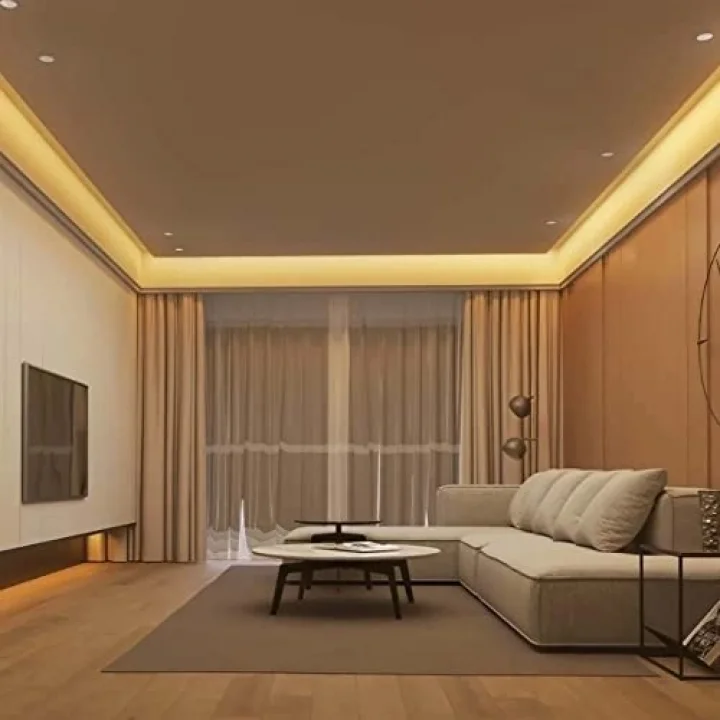 25 Metre Şerit LED Günışığı Renk + 12v 33 Amper 400 Watt LED Trafo - 3 Dirençli Double Pcb - Oturma Odası, Yatak Odası ve Mutfak için Gizli Aydınlatma