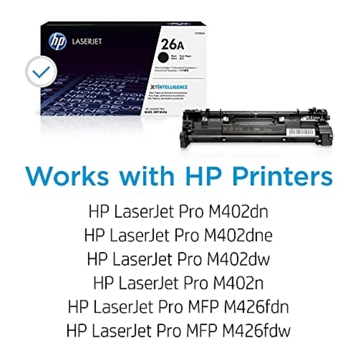 26A Black LaserJet Toner Cartridge