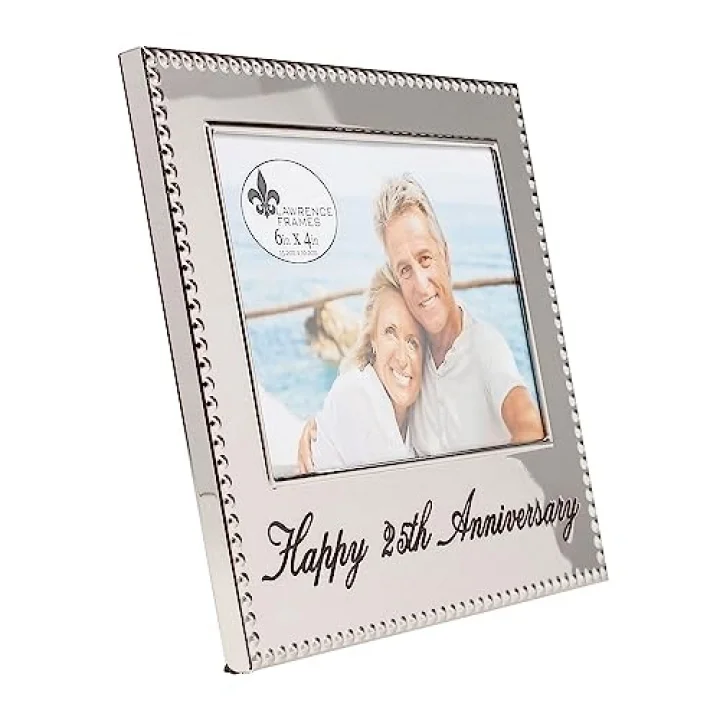 290064 4 x 6 Happy 25th Anniversary Bilderrahmen