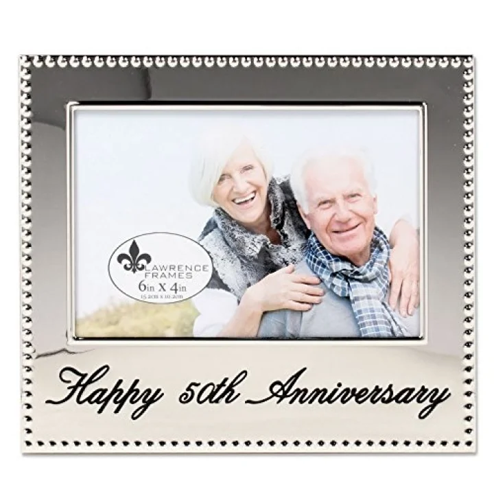 290164 4 x 6 Happy 50TH Anniversary fotoğraf çerçevesi