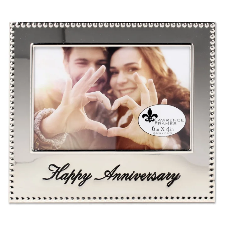 290264 4 x 6 Happy Anniversary fotoğraf çerçevesi