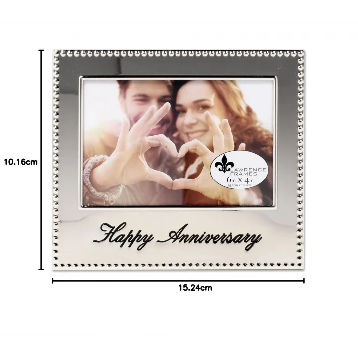 290264 4 x 6 Happy Anniversary fotoğraf çerçevesi