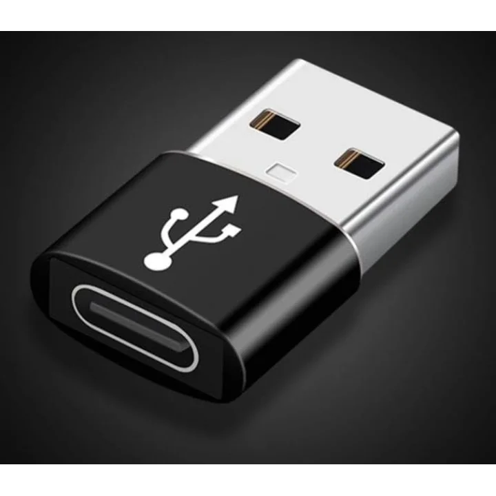 2944 USB 3.0 To Type-C Şarj Data Çevirici Dönüştürücü Adaptör - Dişi USBden Type-C Soketine Çevirir - İki Ucu Type-C Olan Kablo İle Standart USB Üzerinden Şarj Edilir (1)