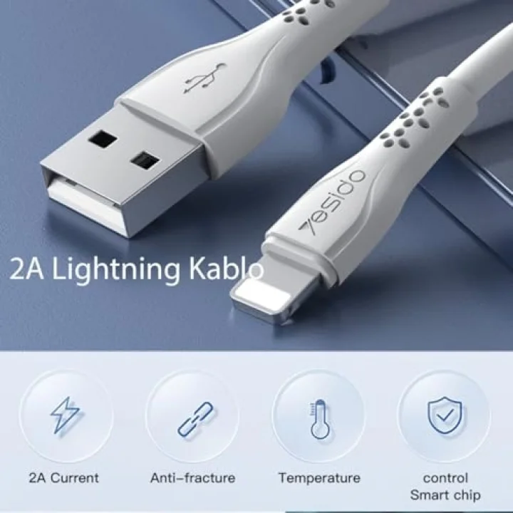 2A Usb to Lightning Hızlı Şarj Kablosu, 1 Metre