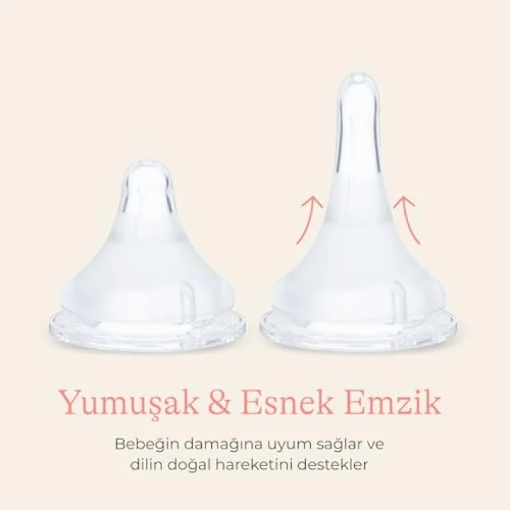 2x 330 ml Biberon ve NaturalWave® Biberon Emziği (6 Ay+)