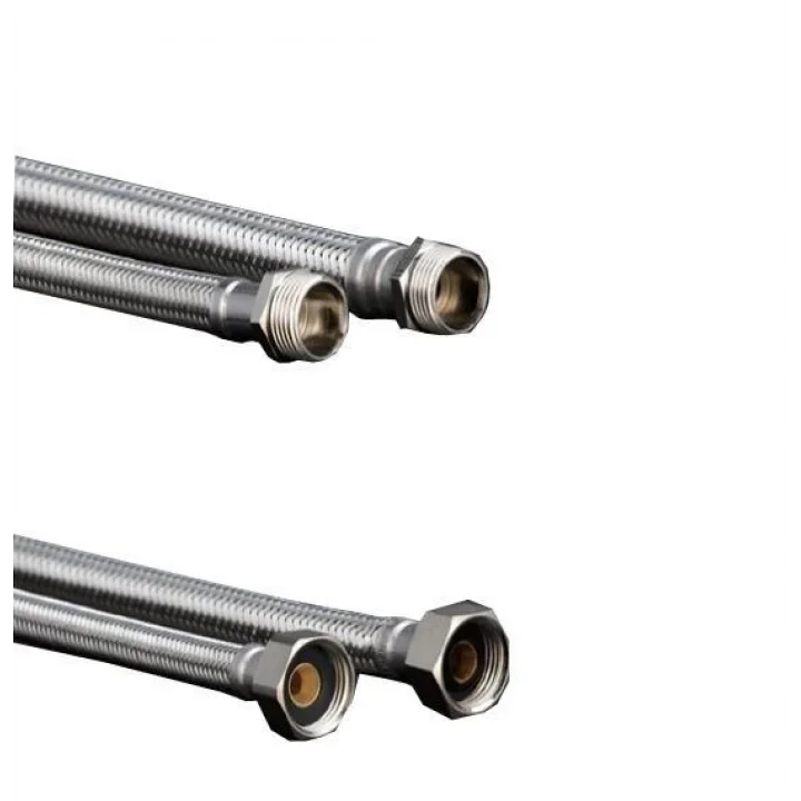 Mey İthalat® 3/8X3/8 Nipelli Flex Hortum 40 cm