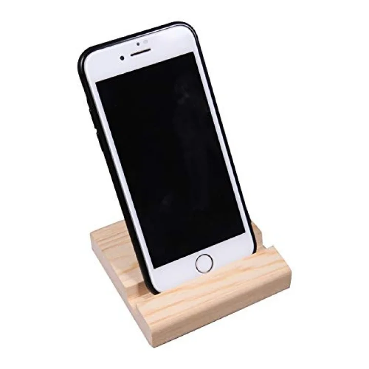3 Adet Ahşap Telefon Tutacağı Telefon Standı Telefon Tutucu