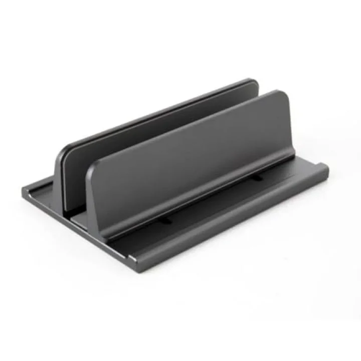 3 Bölmeli Metal Genişlik Ayarlamalı Masaüstü Dikey Macbook Laptop Notebook Standı Telefon Tablet Standı