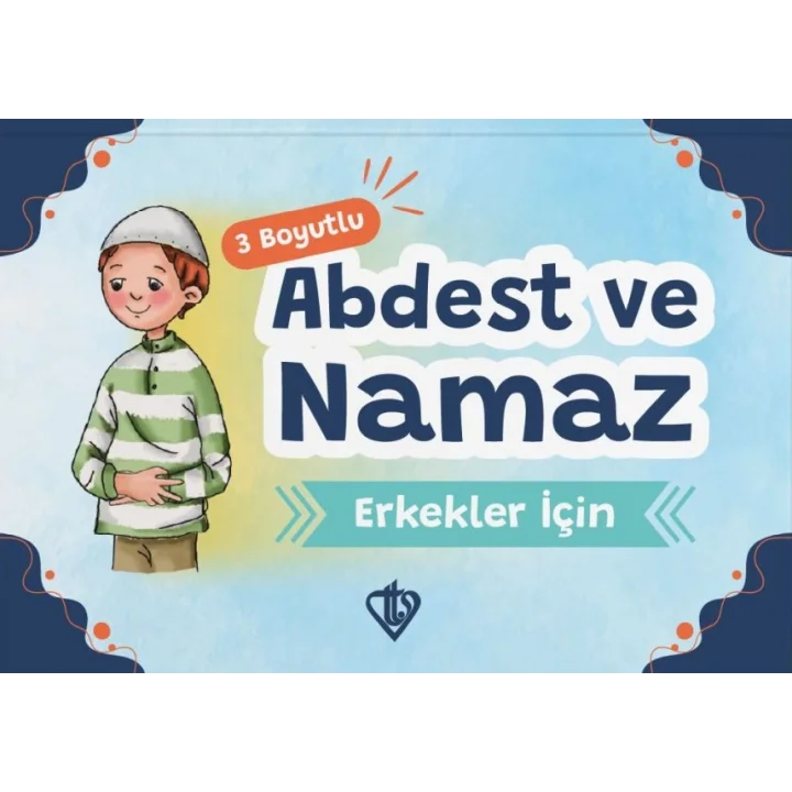 3 Boyutlu Abdest Ve Namaz Kitapçığı Mavi