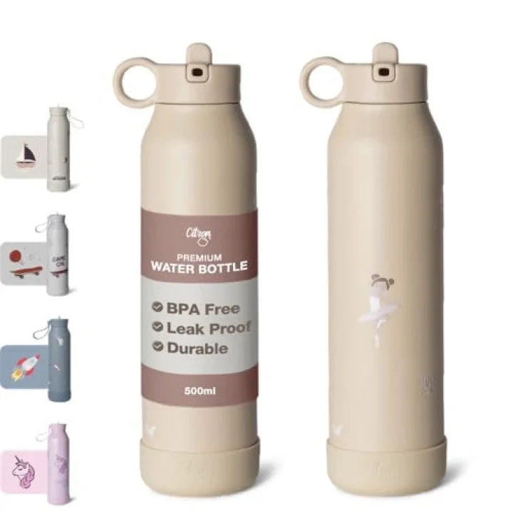 3 Katmanlı Paslanmaz Çelik Termos Seti 500 ml - Ballerina 1286739