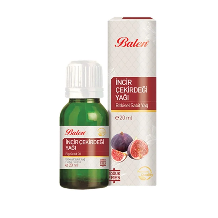 3 Kutu Balen İncir Çekirdeği Yağı 20 ml incir yağı