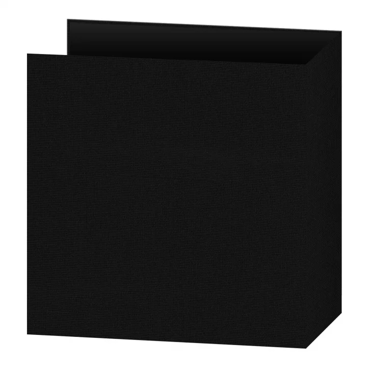 3-Ring Fabric 8.5X11-Black -T811CBF-BK