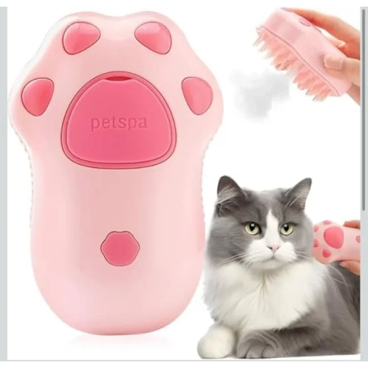 3ü bir arada buharlı Kedi Fırçası