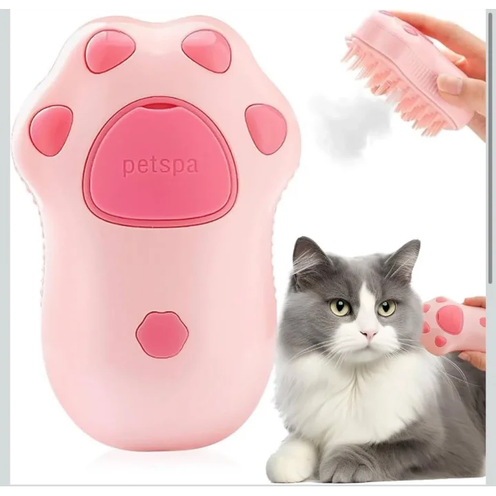 3ü bir arada buharlı Kedi Fırçası