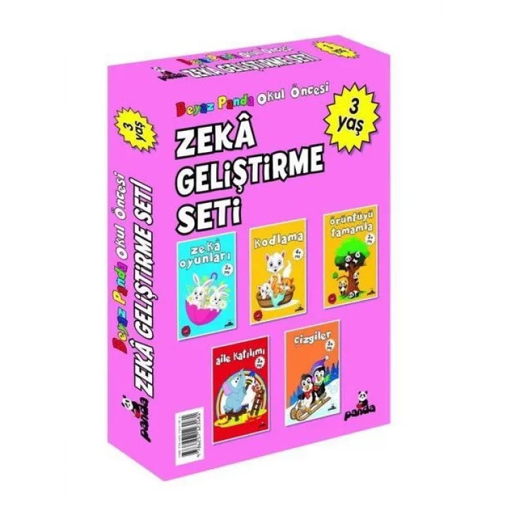 3 Yaş Zeka Geliştirme Seti - 5 Kitap Takım