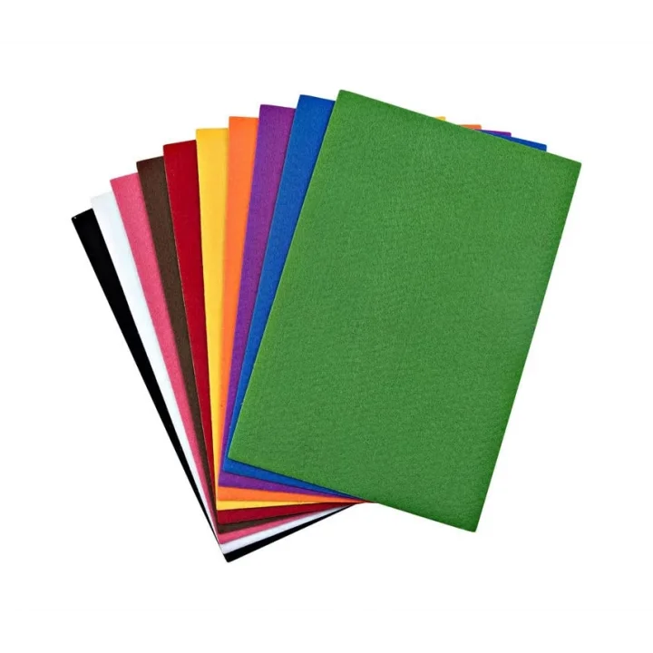 30 Adet Keçe Karışık Renk - A4 Boyutunda 20x30 Cm.