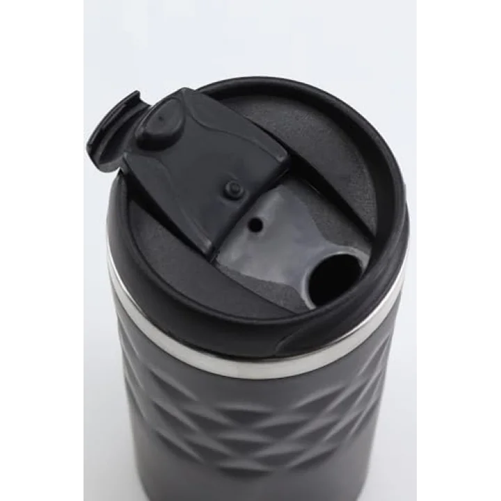 300 ML Siyah Kristal Çelik Termos