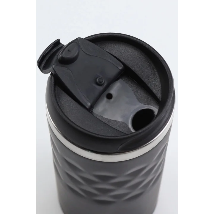 300 ML Siyah Kristal Çelik Termos