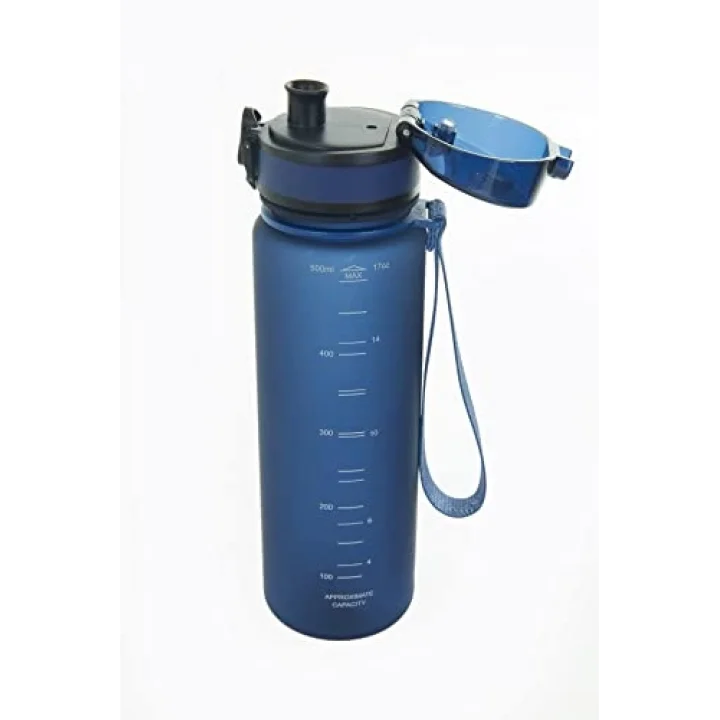3026 Tritan Su Matarası 500 ml Renk Seçenekli Lacivert
