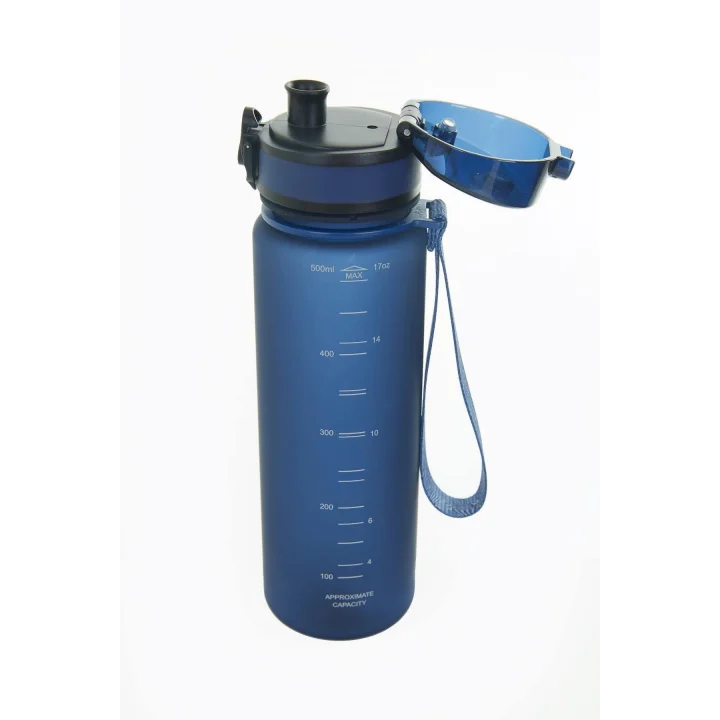 3026 Tritan Su Matarası 500 ml Renk Seçenekli Lacivert