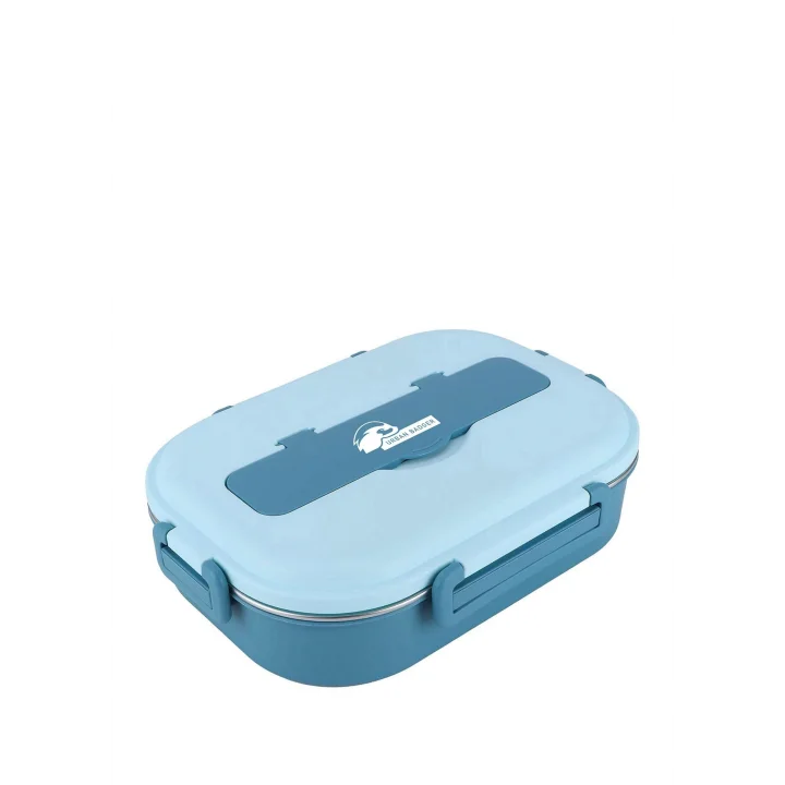 304 Paslanmaz Çelik Mavi Lunchbox 1000 ML ve 1 Adet Çelik Kaşık, Dayanıklı Kamp Ekipmanları, Kamp Aksesuarları, Açık Hava Sporları, Doğa Sporları, Yürüyüş, Kamp Mutfağı, Kamp Malzemeleri