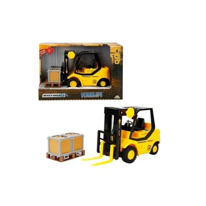 3151 Maxx Wheels Sesli ve Işıklı Forklift 24 cm