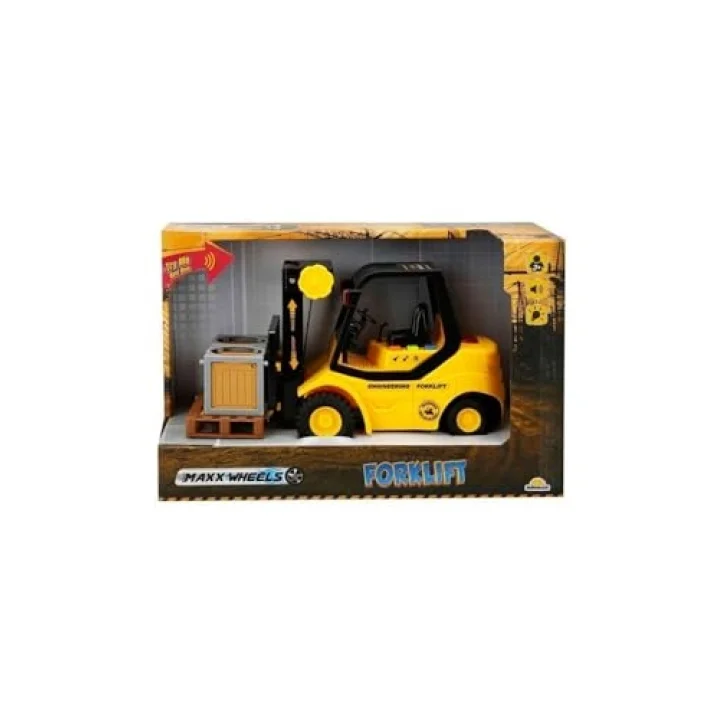 3151 Maxx Wheels Sesli ve Işıklı Forklift 24 cm