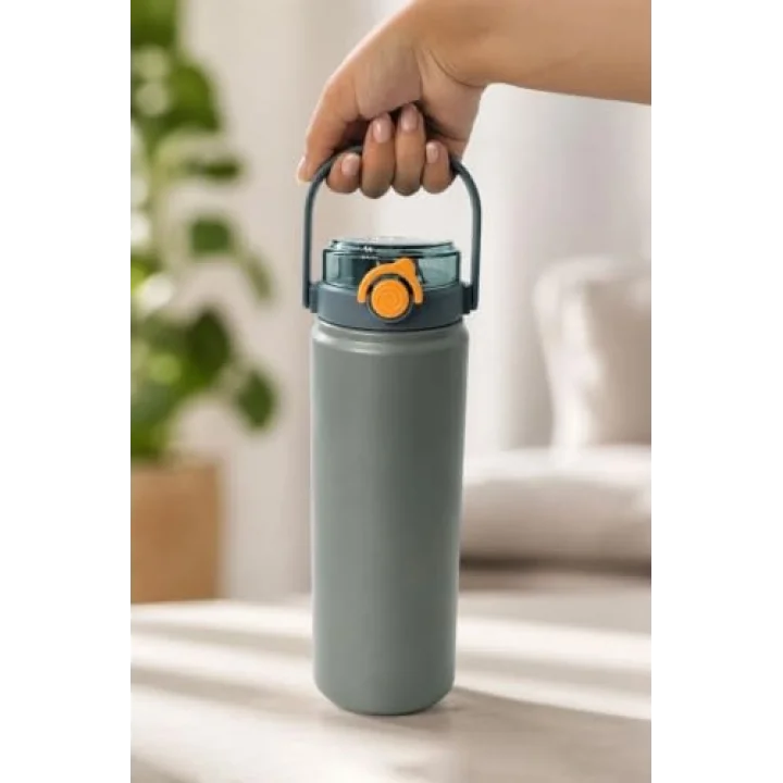 316 L Çelik 1200 ML Vakumlu Soğuk Pipetli Matara Suluk cin413mv-12