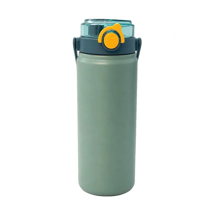 316 L Çelik 1200 ML Vakumlu Soğuk Pipetli Matara Suluk cin413mv-12