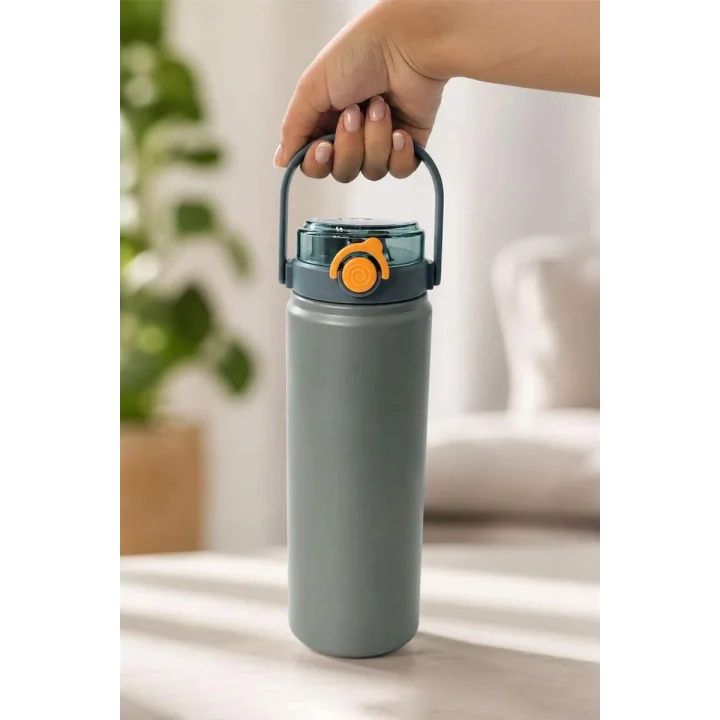 316 L Çelik 1200 ML Vakumlu Soğuk Pipetli Matara Suluk cin413mv-12