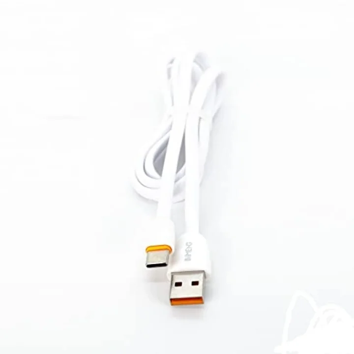 3.1A UsbA to Type-C Data ve Hızlı Şarj Kablosu ML109 Beyaz