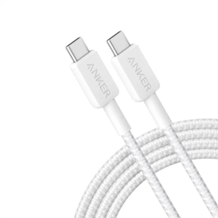 322 USB-C - USB-C Hızlı Şarj Kablo, 1.8 Metre, Beyaz - A81F6