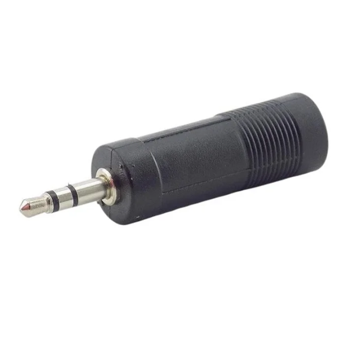 3.5 Mm Stereo Erkek/1 Di̇şi̇ 6.3 Mm Jack (6.3 Mm-3.5mm Çevi̇ri̇Cİ)