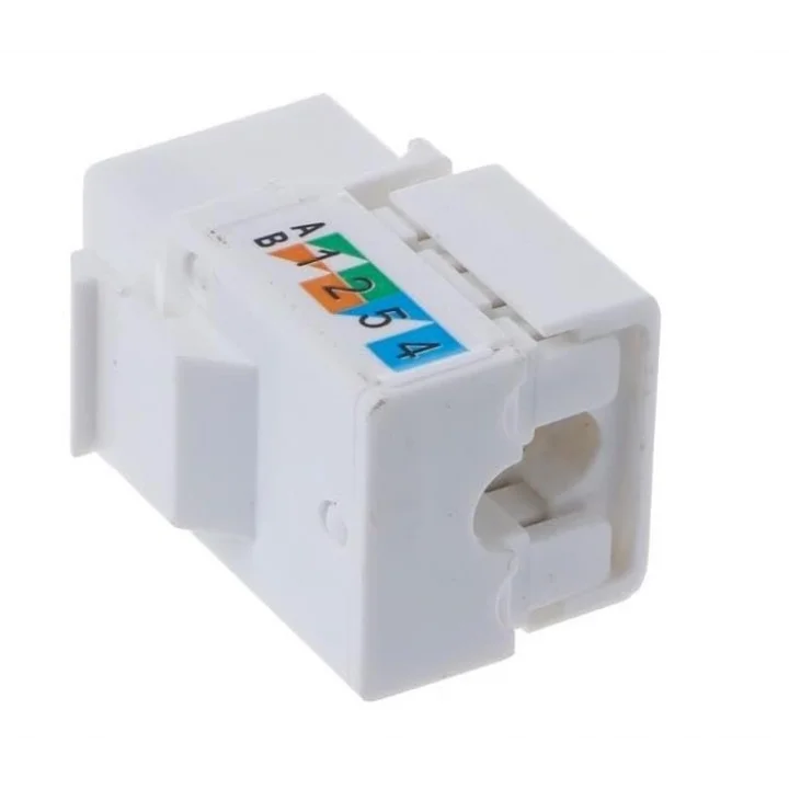 3552 Cat6 Rj45 Utp Keystone Patch Panel İçin Jack Cat 6 giriş Ağ bağlantısı için en iyi aktarımı sağlayan ve basit kurulumuyla bir Keystone Modülüdür