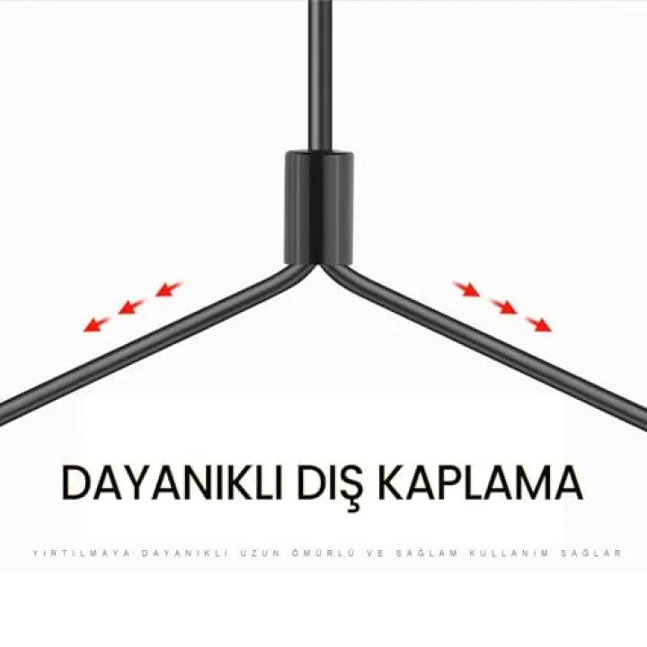 3.5mm AUX to 2 RCA Ses Kablosu 2 Metre
