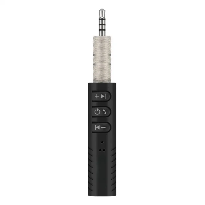 3.5mm Aux to Jack Bluetooth Araç Kiti (Düz Girişli)