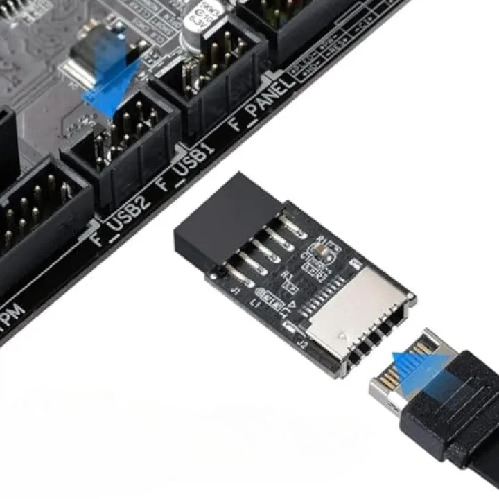 3649 Usb2.0 9 Pin - Type-E Anakart Çevirici Dönüştürücü Adaptör