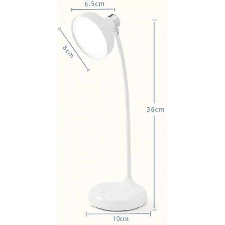36cm Modern Masa Lambası Felexible Boyun Tasarımı Oturma Odası Başucu Lambası Restoran Bar Masa Lambası USB Şarj Edilebilir Masa Lambası 1978