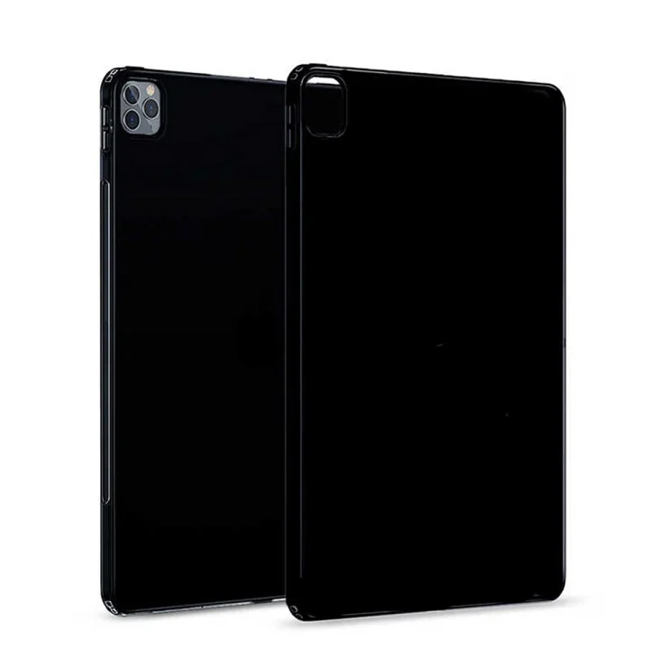 39110 Apple iPad 11 Pro 2020 ile uyumlu Kılıf Tablet Süper Silikon Kapak Siyah