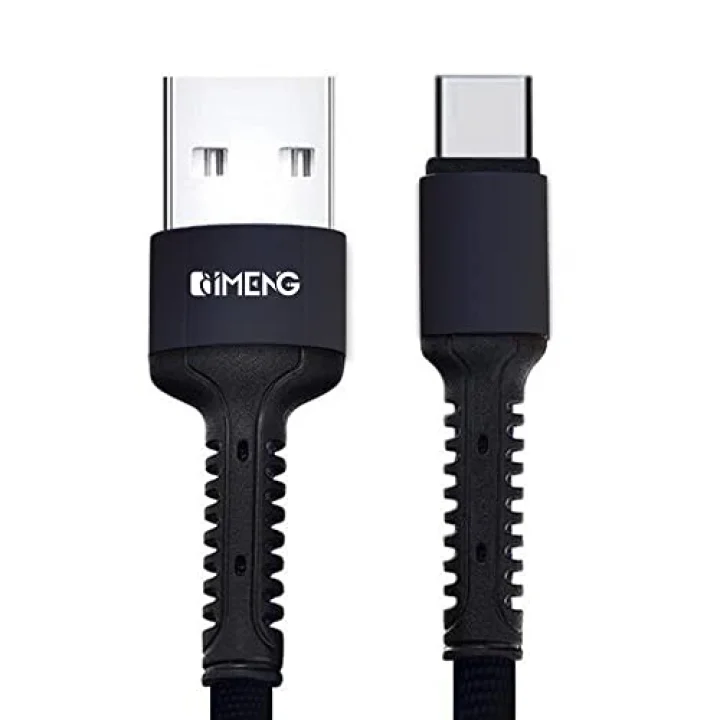 3A UsbA to Type-C Pro Braided Örgülü Data ve Hızlı Şarj Kablosu Siyah