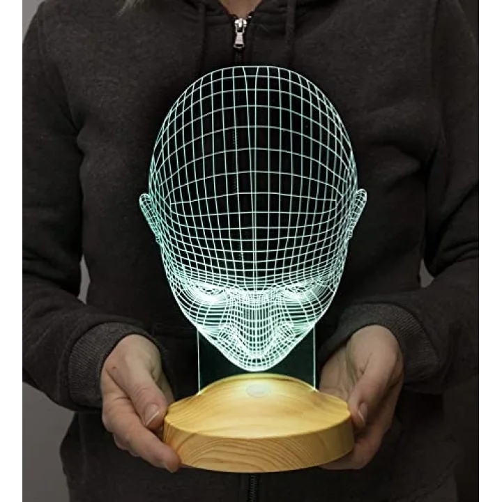 3D Adam 3 Boyutlu Led Lamba
