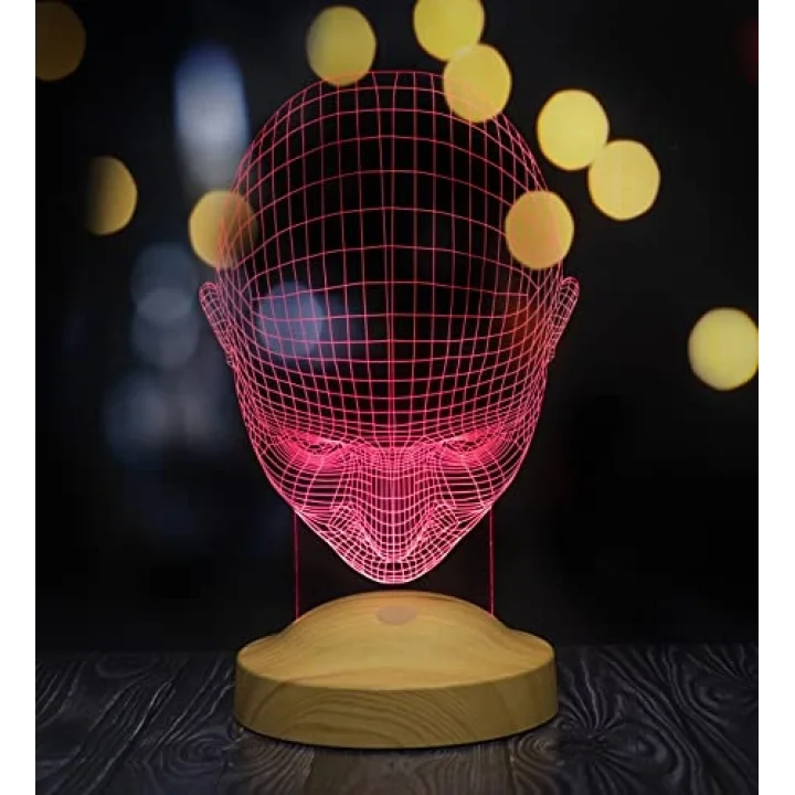 3D Adam 3 Boyutlu Led Lamba