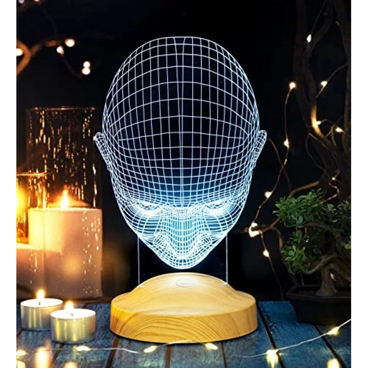 3D Adam 3 Boyutlu Led Lamba
