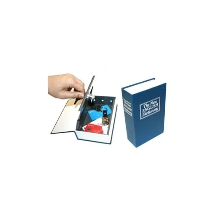 3D Kitap Şeklinde Gizli Kasa Kumbara Mavi, Kumbara