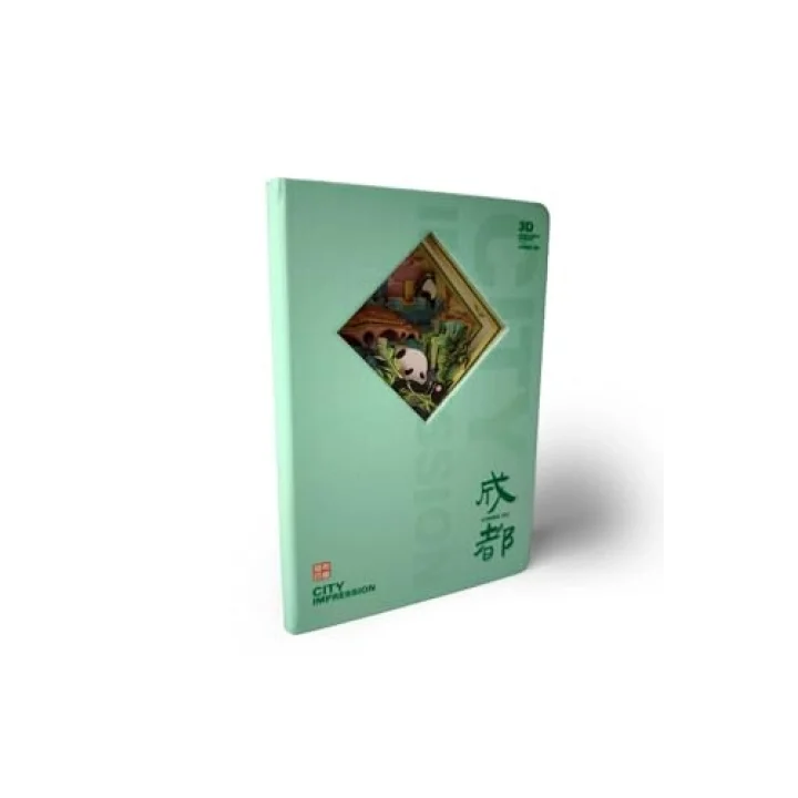 3D Panda Temalı Defter