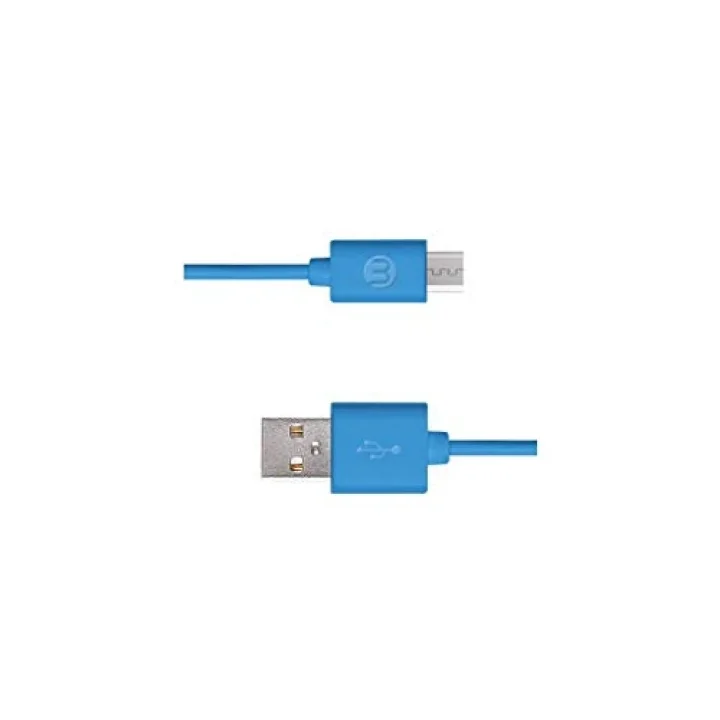 3Dk33 Micro USB Kablosu, 1 metre,Mavi
