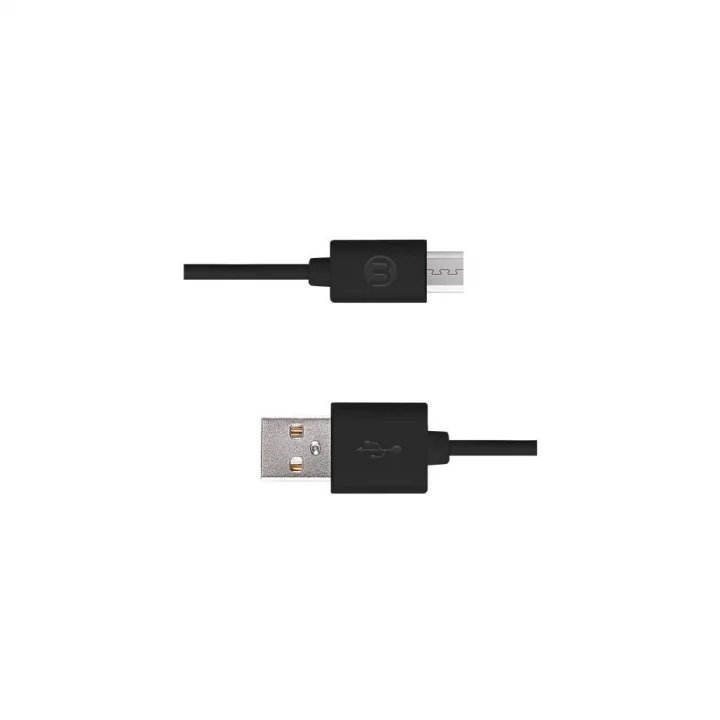 3Dk33 Micro USB Kablosu, 1 metre,Siyah