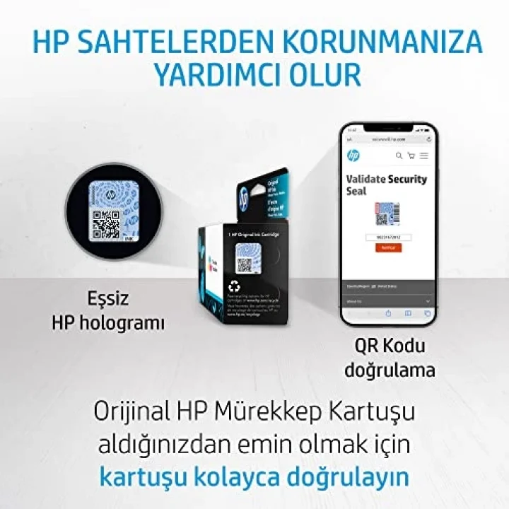 3JA27AE Cyan Mürekkep Kartuş 963XL