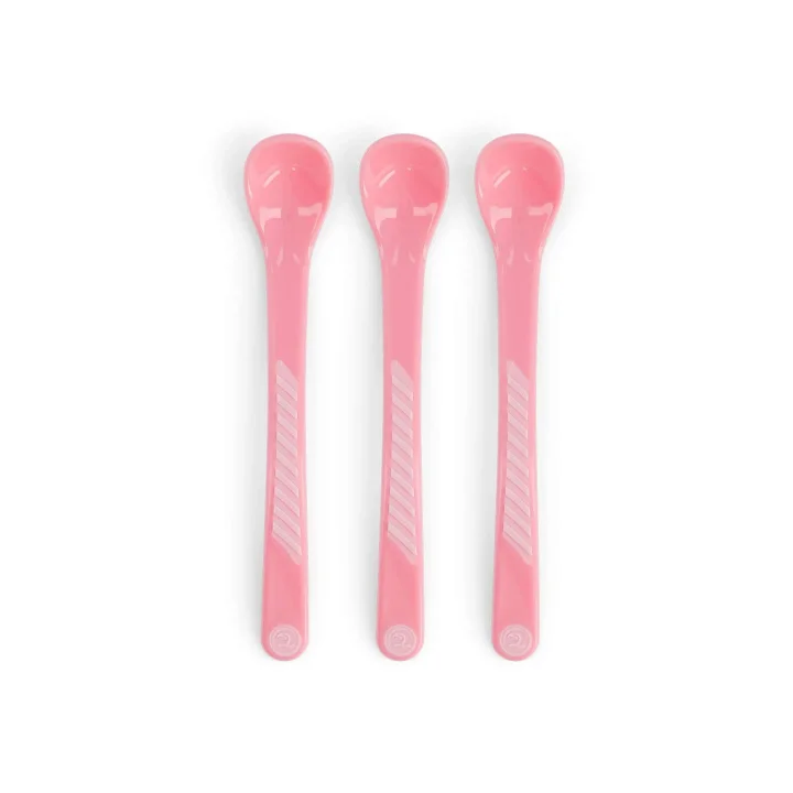 3’lü Bebek Kaşığı Seti Pembe 6+ Ay