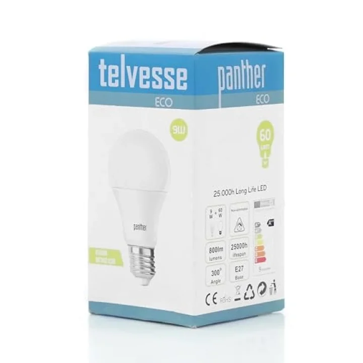 4 ADET 9W Beyaz LED E27 Ampul Tasarruflu Lamba 6500 K Beyaz Işık 800 Lümen 9W=60W